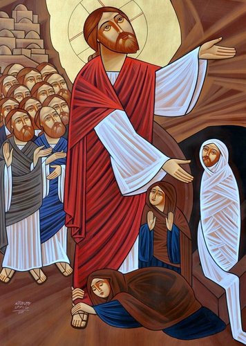 Christ Raising Lazarus